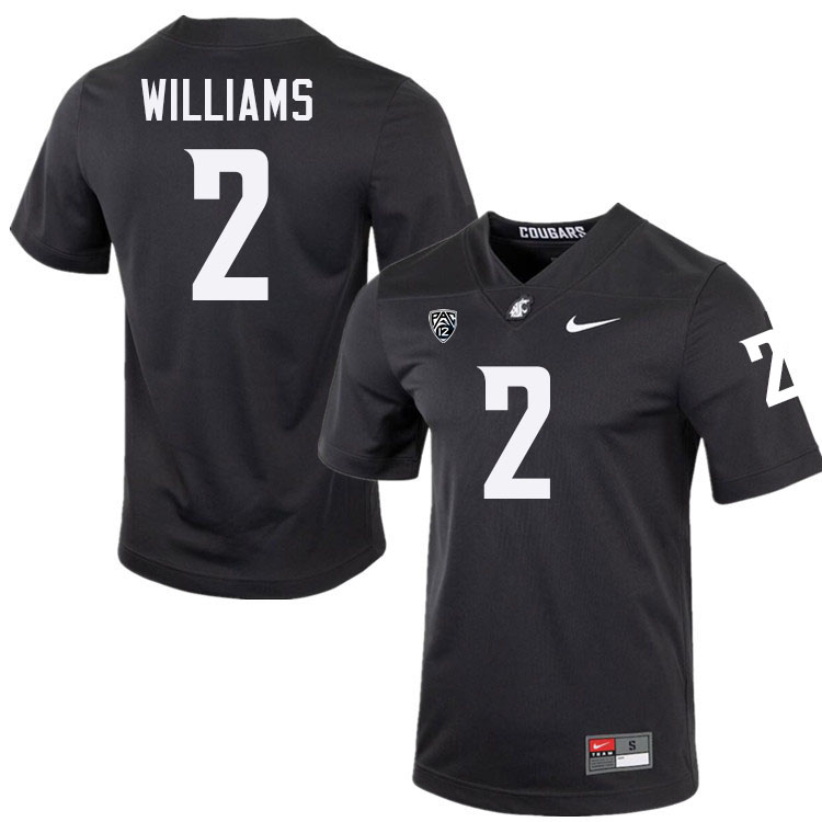 Kyle Williams WSU Cougars Jersey.Washington State Cougars #2 Kyle Williams Jersey Youth-Alternate